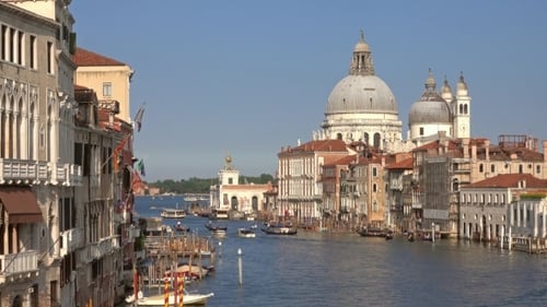 Grand Canal and Basilica Santa Maria Della Salute