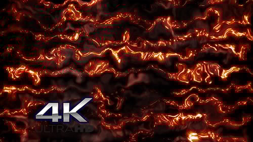 Dynamic Glowing Fluid Waves Abstract Background Loop