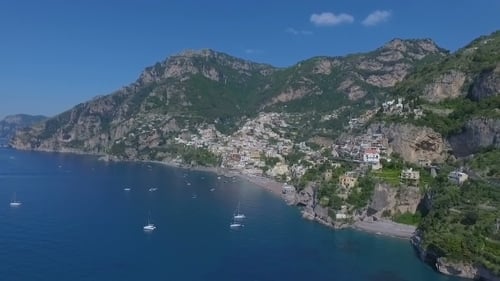Positano, Italy Aerial Video