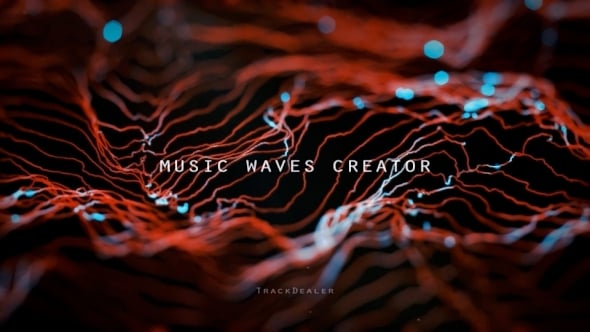 Dynamic Abstract Sound Waves Visualizer, Elements ft. music visualizer ...