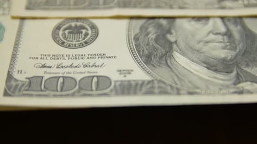 Dollargeld 100 Scheine