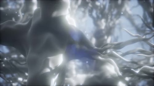 Abstract 3D Neural Network Animation for Science and Medical Visualizations