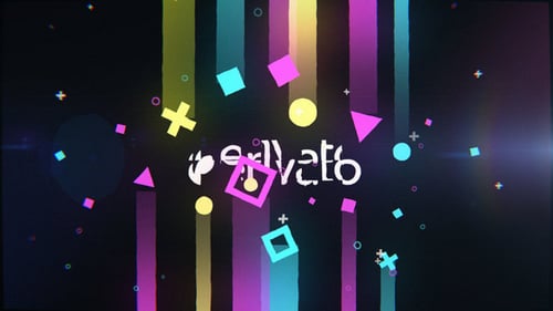 Shape Glitch Logo