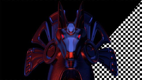 Anubis Head VJ Loop