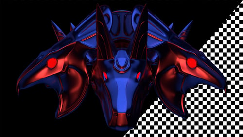 Horus And Anubis Heads VJ Loop