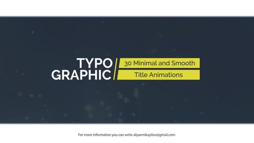 Dynamic Minimal Text Animation Kit