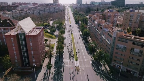 Marathon Event with Many Runners