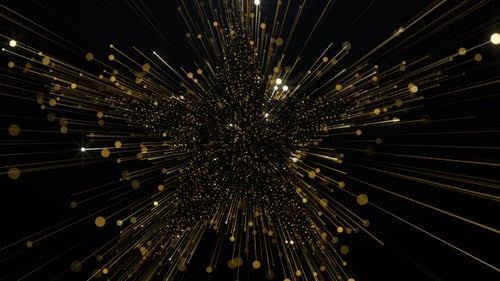 Golden Shimmer Star Awards Ceremony Background Animation