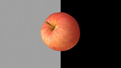 Seamless Loop of Realistic Falling Apples