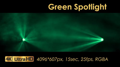 Green Spotlights