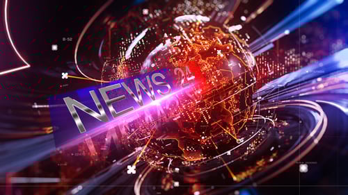 High-Tech Global News Intro for Breaking Broadcasts and Reports