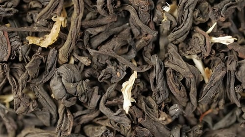 Black Tea Leaves