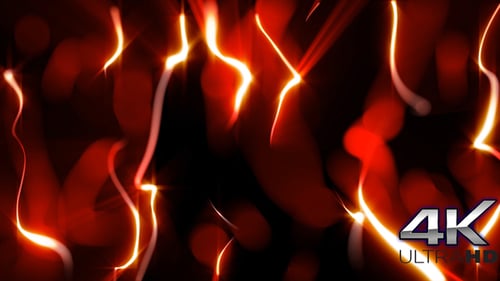 Red and Light Particles of Background Loop