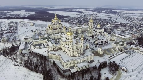 The Church of Lavra in Pochaev, Ukraine