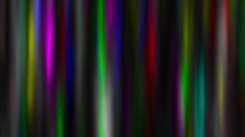 Abstract Glitch Background with Moving Vertical Color Lines