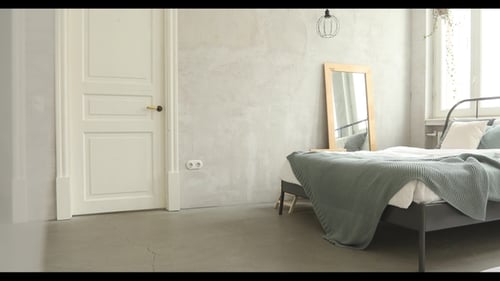 Bright Bedroom with Modern Design Elements