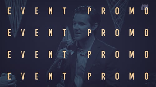 Professional Conference Event Promo with Dynamic Typography