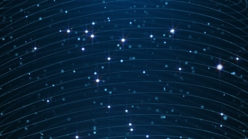 Fondo de estrellas de remolino en bucle