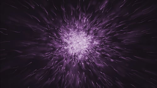 Abstract Purple Hyperspace Energy Stream Motion Background