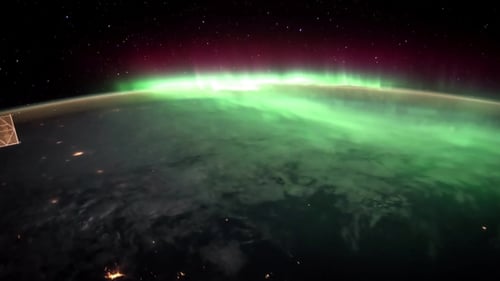 Planet Erde aus dem Weltraum