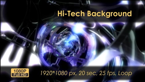Hi-Tech VJ Loop Background