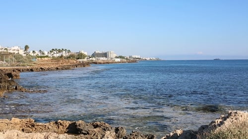 Soft Wave of the Sea on the Sandy Beach
