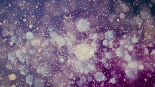 Blinking Bokeh Stars