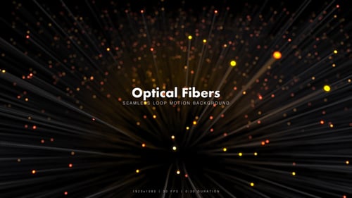 Abstract Technology Lines with Glowing Particles Background