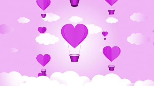 Valentines Day Background Loop