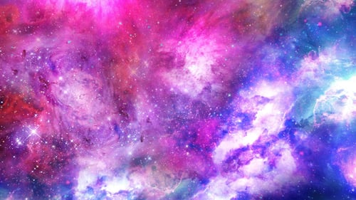 Abstrakter heller Weltraum-Hintergrund mit