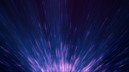 Futuristic Abstract Light Streaks Background Animation