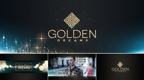 Shimmering Golden Dreams Cinematic Fashion Event Opener