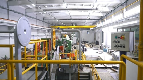 Plant for Processing of Scrap of Color and Ferrous Metals.