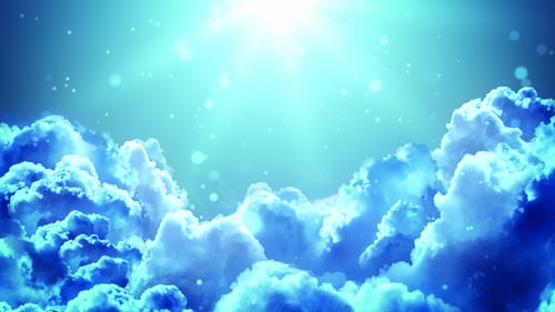 Verehre leichte Wolken
