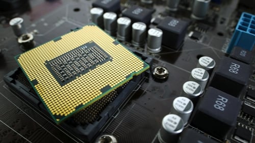 Modern Processor and Motherboard for a Home Computer