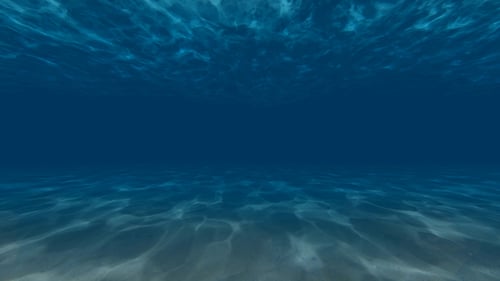 Unter Wasser schwimmen