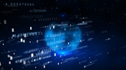 Futuristische HUD-Nummer