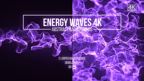 Energy Waves Abstract Backgrounds