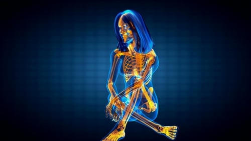 Human Bones Radiographic Scan