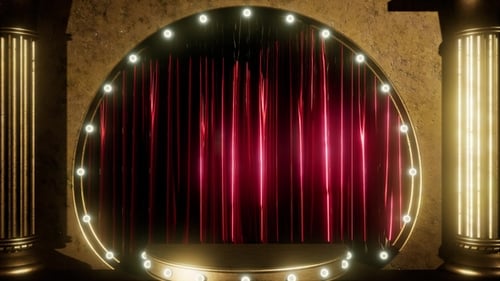 Velvet Curtain Stage