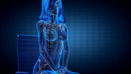 Human Bones Radiographic Scan