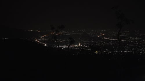Night City Thailand Phuket Ityscape, Night, Architecture, Traffic, Building, Car