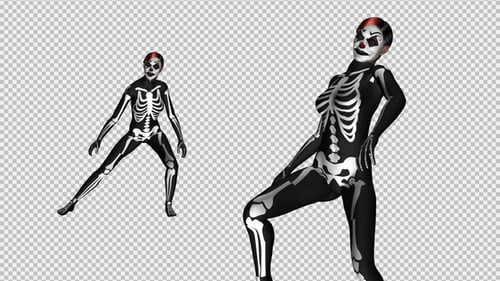 Skeleton Dance - Sexy Solo -