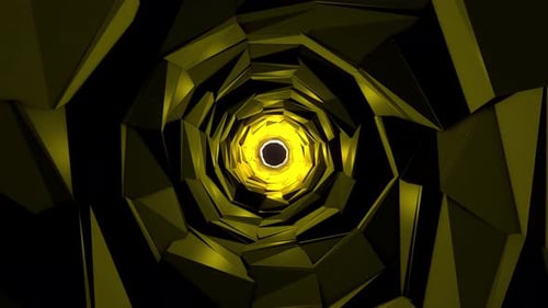 Fondo de estructura alámbrica de túnel elegante en 3D