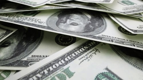 Hintergrund des Hundert-Dollar-Geldes