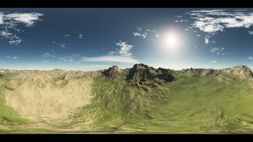 VR-360-Panorama von Green Hills