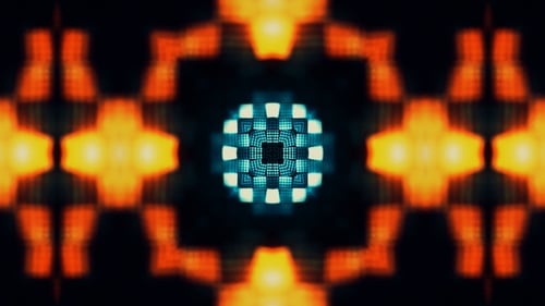 Futuristic Lights Sci-Fi Background 3