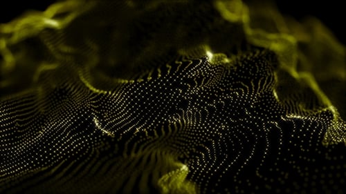 Gold Glow Particle Able To Loop