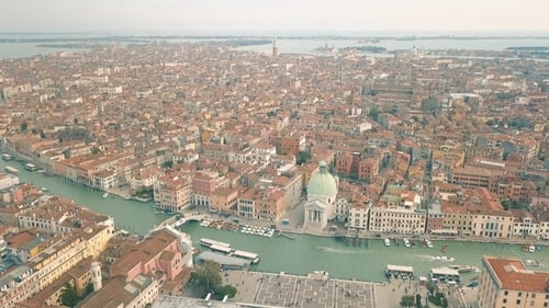 Aerial View of Venice