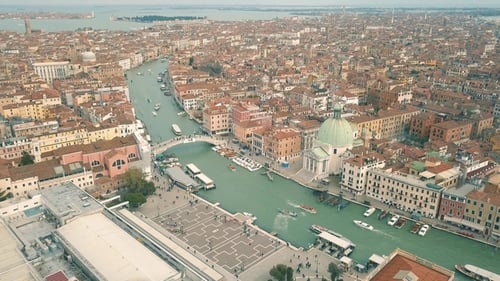 Aerial View of Venice